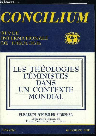 Concilium n 263 - Les diffrents sites gographiques de la lutte, Les voix des femmes dans la thologie latino amricaine par Maria Jos Rosado Nunes, Le tissage d'un rseau solide, la thologisation/thalogisation fministe en contexte australien