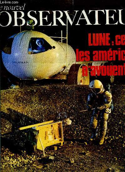 Le Nouvel Observateur n 262 - La terreur blanche par Jean Francis Held, Gouvernement : le peti bout de la lorgnette par Pierre Rouanet, C.G.T. : la sagesse paie par Lucien Rioux, Syndicalisme : Andr Jeanson prcise par Lucien Rioux, Economie : le rgne