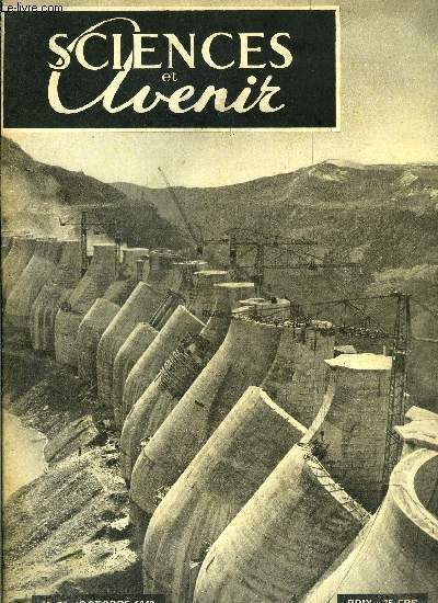 Sciences et avenir n 20 - L'hydrogne remplarcera-t-il l'uranium ?, L'insmination artificielle, Les grands travaux hydro-lectriques, L'pilepsie, Connaissez vous ces mtaux ?, Les mines d'or sud-africaines