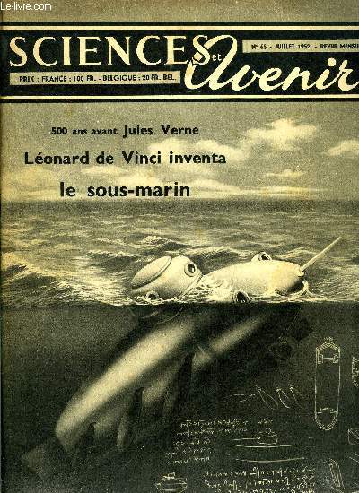 Sciences et avenir n 65 - Le mystre des 4.000 menhirs de Carnac par F. Coppens, Le sauvetage des prmaturs par Rosie Maurel, Les coquillages, alliance de la fleur et du cristal par Pierre de Latil, Lonard de Vinci, prcurseur gnial de l're