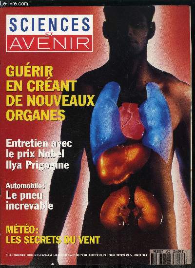 Sciences et avenir n 553 - Naissance d'une toile en direct par Marc Lachize Rey, Des organes artificiels vivants par Philippe Chambon, Le magntoscope a la porte de tous par Pierre Grumberg, Superphnix en qute d'avenir par Herv Kempf, On va marcher