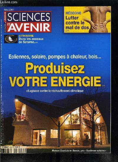 Sciences et avenir n 723 - Aux origines du champ magntique, Le monde d'E8 enfin dvoil, La lumire joue a saute mouton, Vol de voiture, Les cathdrales de fer, Les jumeaux chimres, L'imbroglio des pesticides, Les yeux braqus sur les papillons