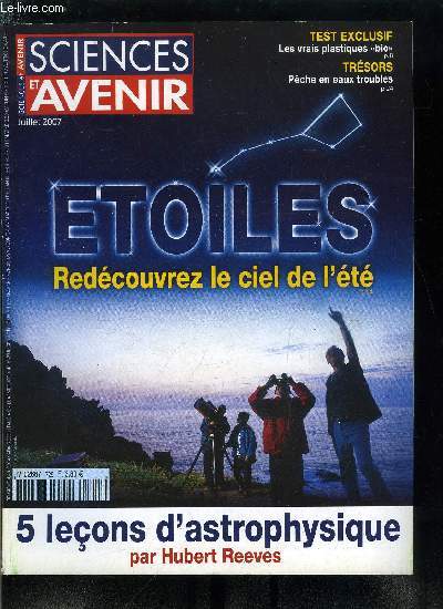 Sciences et avenir n 725 - L'eau des plantes se rapproche du soleil, Chasse au trsor en eaux troubles, Une autre manire de voter, Le ballet de la division cellulaire expliqu, L'Europe lance son avion fuse, Sumo et Tori, plus forts que les orages