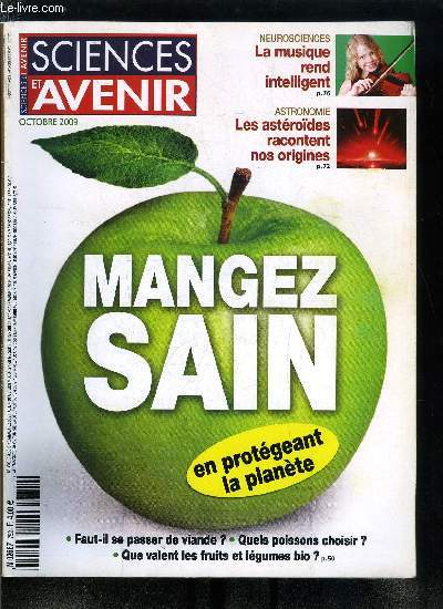 Sciences et avenir n 752 - Le march de l'art traque ses faux, Quels pays s'emparent de terres arables a l'tranger ?, Comme une Terre qui ressemblerait a l'enfer, La finance va trop vite, Ces cubes et ces ronds dont on fait du son, Au nolithique