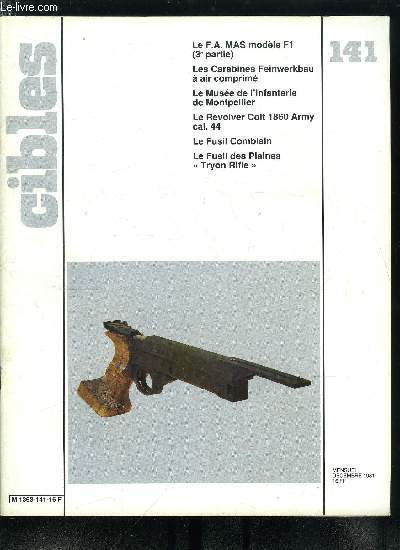 Cibles - la revue des armes & du tir n° 141 - Travail d'amateur par J.R. Cler... - Afbeelding 1 van 1