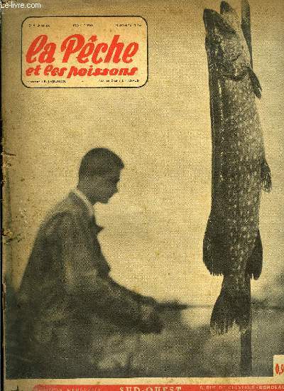 La pche et les poissons n 176 - La truite a la mouche par P.E. Janet, Dandinettes par Michel Duborgel, Sa Majest le flotteur par Marcel Lambert, Utilisation de divers matriaux de rcupration pour des bricolages par Marcel Bourgeois, Insuccs suite