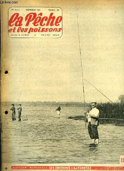 La pche et les poissons n 196 - Carnassiers et lancer par Jrome Nadaud, Amorage du gardon au chevenis en eau courante par R. Grim, A la mouche artificielle sur le Rhone aval par C. Planel, Un bon coin du Pas de Calais, Comment faut-il comprendre