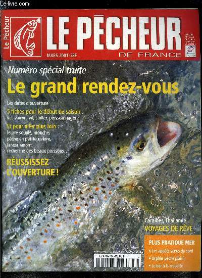 Le pcheur de France n 212 - Cinq fiches pour le dbut de saison : appat naturel, vairon, mort, vif, cuiller, poisson nageur, Pche au lancer : lancez en amont, Plan d'eau : des appats a l'italienne, Lancer : la pche des farios de plaine, Point fort