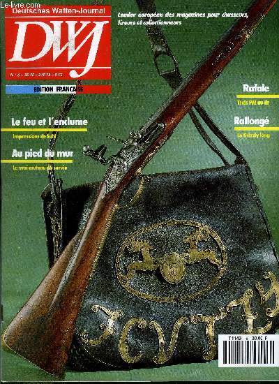 DWJ - Deutsches Waffen-Journal n 6 - Gardes civiles en Autriche, La Mecque du gros calibre fte son centenaire, Carabine Frankonia Match, Le fusil yougoslave M. 1948, Un essai comparatif de PM : Uzi, MP 5, AUG 9 P, Un additif au fusil VZ 24, La carabine