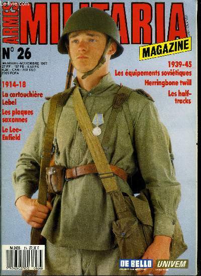 Militaria magazine n° 26 - Les plaques saxonnes par Laurent Mirouze et George... - Bild 1 von 1