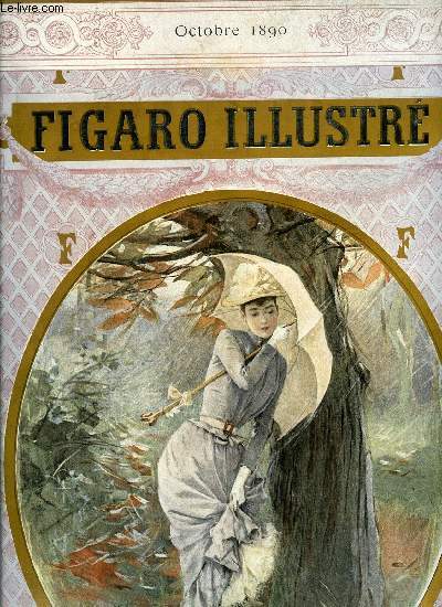 Le Figaro illustr 8e anne n 7 - Sarah Bernhardt, dans la clopatre de Victorien Sardou, thatre de la Porte Saint Martin, La mangeuse d'hommes par J.H. Rosny, La vierge au loup par Jacques Frhel, Les grandes manoeuvres chez l'habitant par Lucien