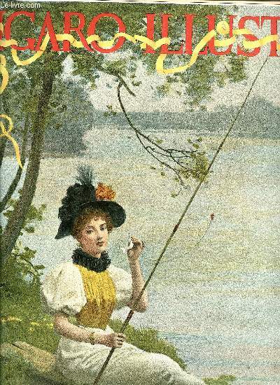 Le Figaro illustr 14e anne n 76 - Fantaisie orientale par E. Richter, Une rencontre par Edouard Rod, Je ne fay rien que requrir, rondeau de Clment Marot, mis en musique par Lon Bollmann, Rembrandt Van Ryn, portraits intimes par Georges Lafenestre