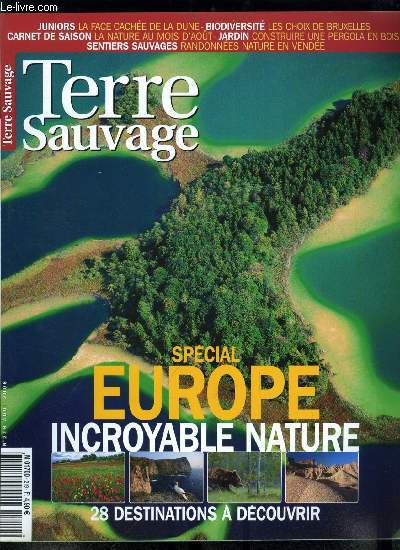 Terre sauvage n 219 - Espagne, le printemps de Monfrage, Estrmadure pratique, Six escales en Europe du Sud Ouest, Ecosse, noss danse avec les fous, Shetland pratique, Six escales en Europe du Nord Ouest, Sude, les brumes de Fulufjllet, Sude pratique