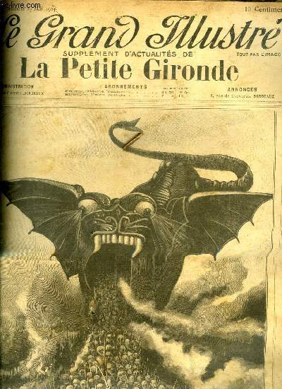 Le grand illustr n 11 - Le pril jaune, Sur le transsibrien - le restaurant du lac Bakal, Comdie nuptiale (suite) par Guy Chantepleure, Le cinquantenaire du flibrige, L'exposition de Saint Louis, La Mamelouke par P.B. Gheusi