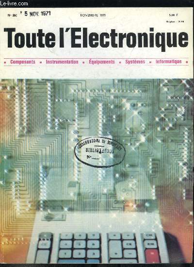 Toute l'lectronique n 360 - Jusqu'ou ira la polyphonie par E. Aisberg, La boucle a verrouillage de phase en circuit intgr par H. Lilen, Principe et calcul des contre ractions dans les systmes analogiques par R. Pasche, L'ordinateur vous parle