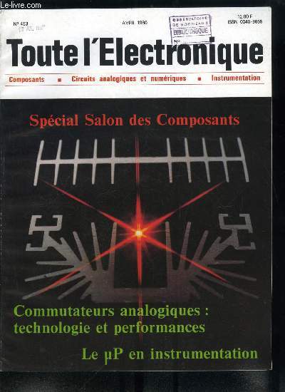 Toute l'électronique n° 453 - Le µp dans les appareils de mesure : Multimètre... - Afbeelding 1 van 1