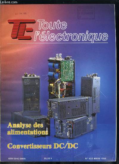 Toute l'lectronique n 532 - Les distributions et le thorme d'chantillonnage de Nyquist-Shannon par A. Deraedt, Alimentation de laboratoire interfacable IEEE, capable de fournir des fonctions arbitraires par R. Gunther, Alimentations a dcoupage