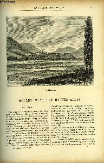 La France pittoresque tome 1 - Dpartement des Hautes-Alpes - Histoire, Caractres, moeurs, vieilles coutumes, Berger des Hautes Alpes