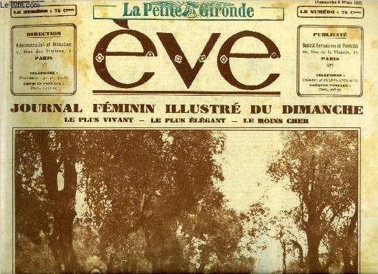 Eve n 545 - Printemps qui commece ! Les moutons regagnent la montagne, Le rquisitoire par Pierre Scize par Paul Granet, Les parures de la lingerie, Chez les femmes sris par Titayna, Les chapeaux de printemps, La folle preuve par Jean de Barasc