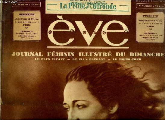 Eve n 641 - Mrs Amy Mollisson, Florelle l'toile du jour par Ren Study, Broderies et fantaisies, En Afrique australe, au pays de Cham, Ciel gris an nouveau, Comme un conte de fes par Delly, La princesse aux sloughis par Magali