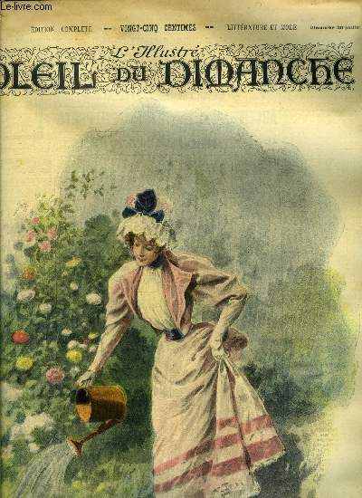 L'illustr, soleil du dimanche n 31 - A la campagne, aquarelle de M. Reichan, Morte en mer par Franois Coppe, Surmen par Pierre Sales, La montre du doyen par Ergkmann-Chatrian, La charge de Reichshoffen, dessin de M. Jules Lave, Dombey et fils