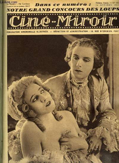 Cin-miroir n 132 - Huguette et Jaque Catelain dans le chevalier a la rose, production pan-film, dite par Aubert, Vous trouvez vous photognique ?, Princesse Masha, La chaste suzanne, Pour le dfil des lgionnaires amricans, l'industrie