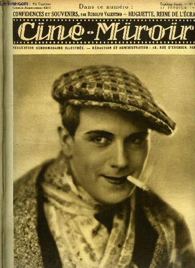 Cin-miroir n 150 - Jaque Catelain dans le role de Mylord dans Paname n'est pas Paris, Huguette, reine de l'cran, Nuit d'aventures, Deux roles d'Asta Nielsen, Poker d'As, Ou nos vedettes prennent leur repas pendant qu'elles tournent, La figure du Christ