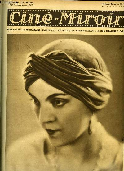 Cin-miroir n 229 - Genica Athanasiou dans Gardien de phare, Le film parlant en Angleterre, Le tmoin, Greta Garbo et son double, Les amis indsirables, Thatre, Paris, paradis des stars, Les mtamorphoses de Claude Bessel, Quelle nuit !