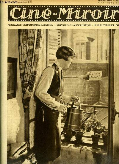 Cin-miroir n 235 - Carmen Boni dans Quartier latin, Doit-on avoir souffert pour tre une vritable artiste ?, Quartier latin, Comment je fus spectateur, acteur et membre du jury d'un concours de beaut, Joan Crawford et Dodo Fairbanks, Sduction
