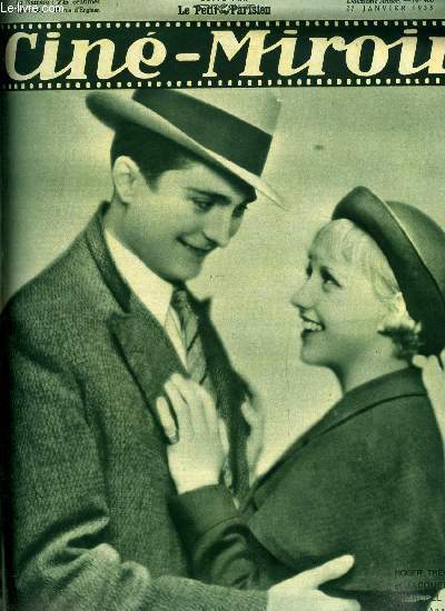 Cin-miroir n 408 - Roger Trville et Jacqueline Francell dans une scne de Mirages de Paris, Emil Jannings a Paris, Voyage de noces, La touchante histoire des deux orphelines, Richard Barthelmess, l'artiste aux yeux innombrables, Rien que des mensonges