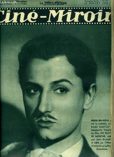 Cin-miroir n 591 - Pierre Brasseur, Les vedettes a la plage, L'espionne Elsa, Marlne a Paris, Un couple heureux, Les rvolts du Bounty, Quelle drole de gosse, La femme traque