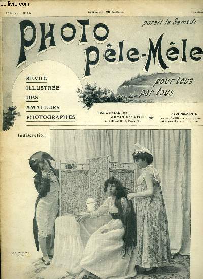 Photo ple-mle n 55 + supplment - Indiscrtion, Considrations sur les appareils a main par P.M. Mallet, Un dernier mot sur le salon de photographie, la photographie des couleurs, Le vieux neuf, aciens procds de tirage mritant d'tre conservs