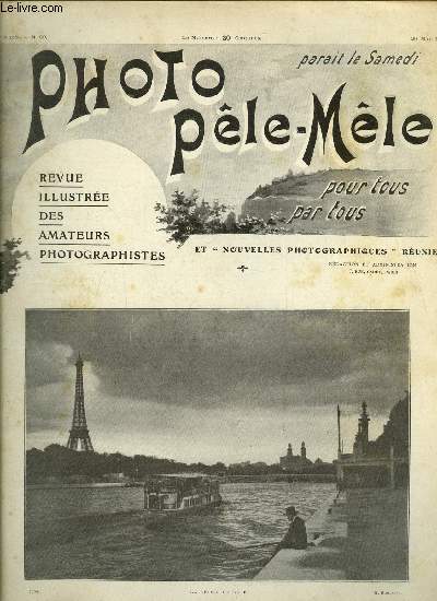 Photo ple-mle n 99 - La Seine, le soir, Maternit, L'preuve unique comme moyen d'art photographique par Leancour, Papiers d'emballage pour plaques, Sur la photo en chemin de fer, Recettes ppmistes, Ngatifs sur papier par le Dr Fauchey