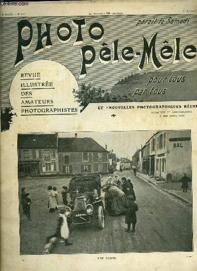 Photo ple-mle n 160 - Le sige du grand palais des beaux arts par Leancour, Le dveloppement lent, voiles jaunes et dichroiques, Objectifs scientifiques et objectifs d'artistes, L'preuve morale de la photographie, Emploi du papier bromure