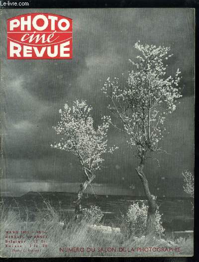 Photo cin revue n 3 - Salon de la photographie de 1951, Les viseurs par Robert Andrani, Il y a manire et manire par Antoine Degroise, Reflets sur la coupe france 1950 par Pierre Auradon, Une tireuse agrandisseuse de construction facile par J. Pnard