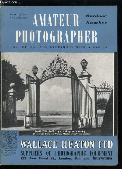 Amateur photographer n 3357 - Pictorialism and the weather by H.A. Murch, Using filters out of doors by H.A. Mason, Using an exposure meter, Meters, rangefinders & filters, Some points on choosing a camera, Spring in the air by Frank and Molly Partington