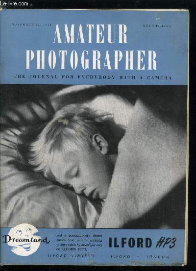 Amateur photographer n 3394 - The picture within the scene by Raymond Smith, My business is looking up by David White, My nature film studio, For the younger photographer by George L. Wakefield, Darkroom circuits by F.G. Rayer