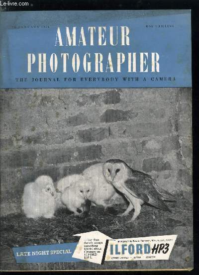 Amateur photographer n 3402 - Try it at night by Michael Taylor, Snow on the fells by Ron and Lucie Hinson, Close season by T.E. Cutts, Suspense in movement, Steeplechase photography by J.H. Willis