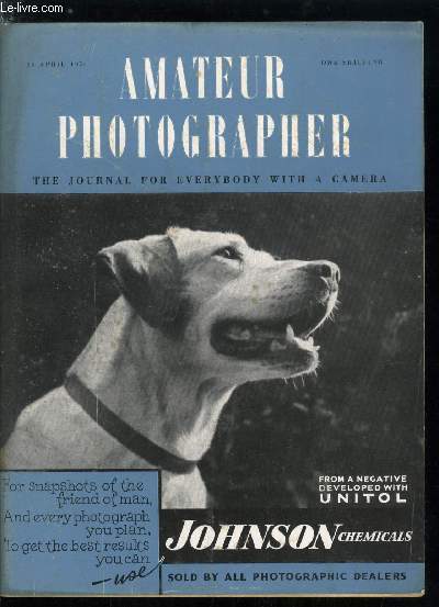 Amateur photographer n 3416 - Coaching with a camera on the continent by F. Callon, Long-focus magic by Kenneth Simmons, Go to church by Leslie H. Buckland, How I make my exhibition pictures by C.H.L. Emanuel, Photokina 1954, Out with the herring fleet