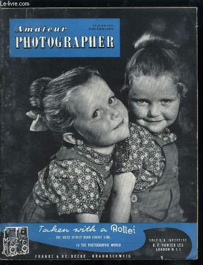 Amateur photographer n 3475 - Pictorialism and the amateur by R.J. Mcnally, Planned snapshots by Raymond P. Smith, Police photography, Design does matter, Zeiss Ikon Contaflex II