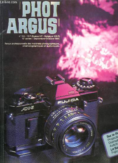 Phot argus n 103 - Agfa diamator 1500 autofocus, Fujica AX-5, Leica R4 MOT lectronique et Leica M 4-P, Minolta Cle, Agfa se met en quatre, Kodak carousel : il tourne depuis 15 ans, Papier agfachrome PE et process R, La rvolution de la microlectronique