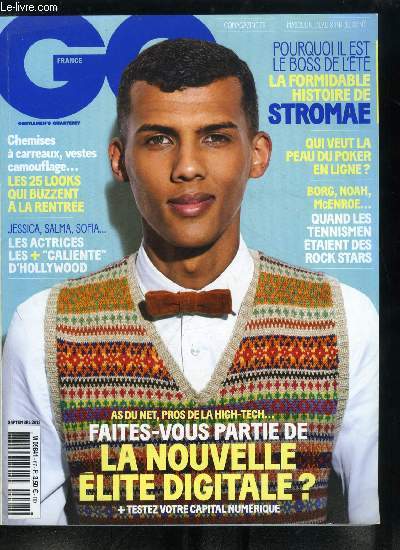 GQ n 67 - En couverture : Stromae, James Franco est sur tous les fronts : cinma, art, musique et enseignement suprieur, Le pramplificateur Burmester n'est pas seulement beau, il offre aussi un son excellent, La rappeuse australienne Iggy Azalea