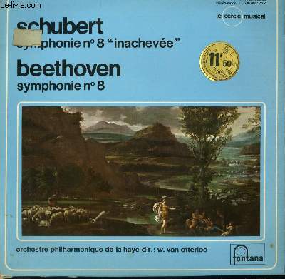 DISQUE VINYLE 33T SYMPHONIE N8 