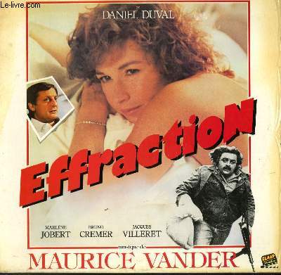 DISQUE VINYLE 33T BANDE PORIGINALE DU FILM EFFRACTION / HELITHEME / MUSIRADIO / IMPROFRACTION....