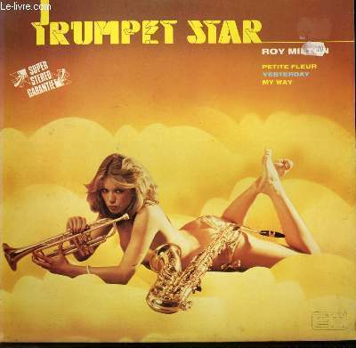 DISQUE VINYLE 33T TRUMPET STAR / MY WAY / PETITE FLEUR / ALINE MY LIFE / YESTERDAY / LOVE STORY / DOUCE ET JOLIE....