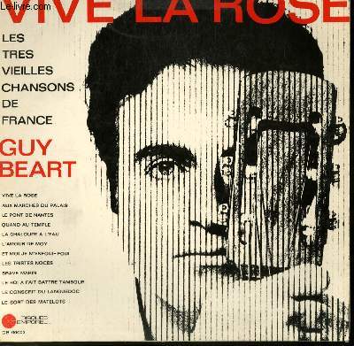 DISQUE VINYLE 33T LES TRS VIEILLES CHANSONS DE FRANCE. VIVIE LA ROSE / AUX MARCHES DU PALAIS / LE PONT DE NANTES / QUAND AU TEMPLE / LA CHALOUPE A L'EAU / L'AMOUR DE MOY / ET MOI JE M'ENFOUI FOUI / LES TRISTES NOCES / BRACE MARIN / LE SORT DES MATELOTS...