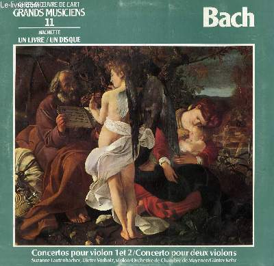 DISQUE VINYLE 33T CONCERTOS POUR VIOLON 1 ET 2 / CONCERTO POUR DEUX VIOLONS. PAR L'OTRCHESTRE DE CHAMBRE DE MAYENCE SOUS LA DIRECTION DE GUNTER KEHR.