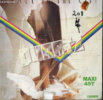 DISQUE VINYLE MAXI 45T CAMEL IN THE CITY / WALKING ON THE FLOOR.
