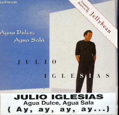 DISQUE VINYLE MAXI 45T. AGUA DULCE, AGUA SALSA.