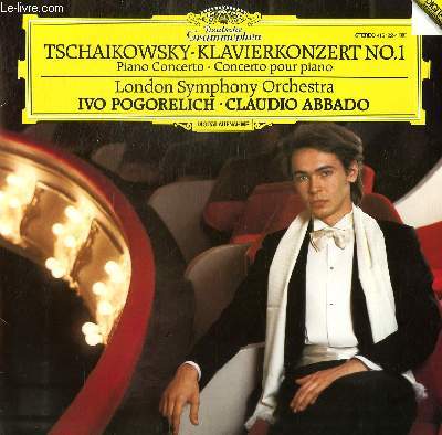 DISQUE VINYLE 33T KLAVIERKONZERT N1, CONCERTO POUR PIANO. PAR THE LONDON SYMPHONY ORCHESTRASOUS LA DIRECTION DE CLAUDIO ABBADO AVEC IVO POGORELICH AU PIANO.